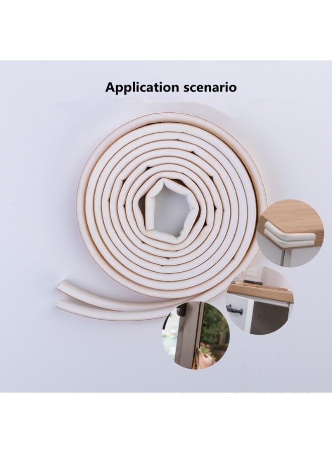 فكسر شريط مانع لتسرب الهواء بطول 6 أمتار - عازل ذاتي اللصق ومانع لتسرب الهواء للأبواب والنوافذ - Image 5